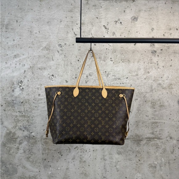 Louis Vuitton Dark Brown Monogram Tote - Picture 1 of 7